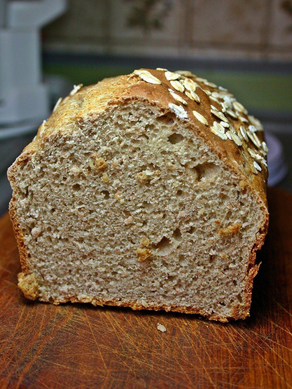 Samodzielnie wykonany chleb.