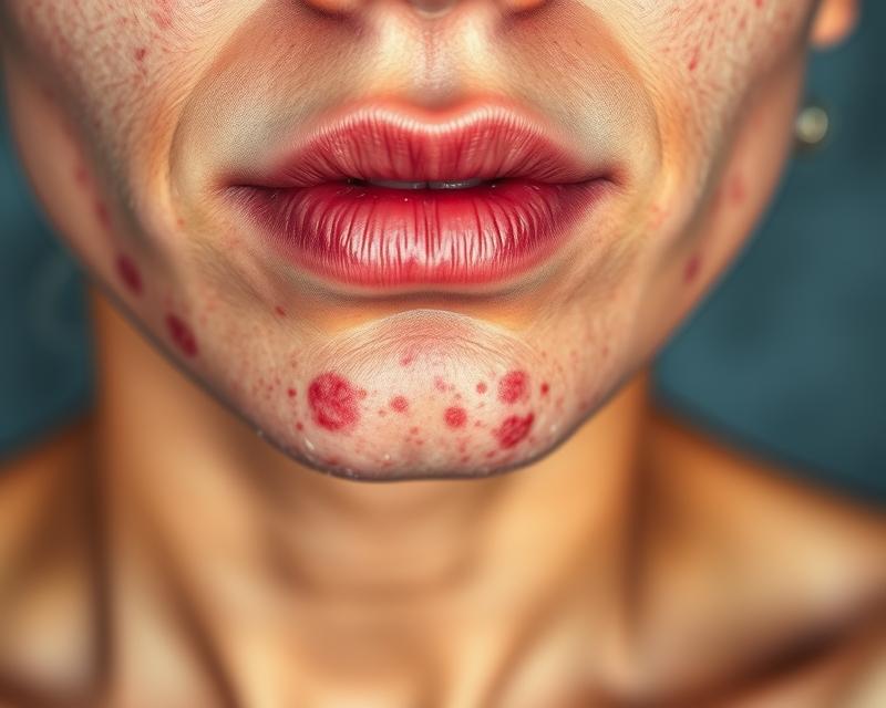 Krosty na brodzie i żuchwie – przyczyny, objawy i leczenie